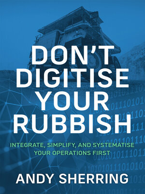cover image of Don't Digitise Your Rubbish